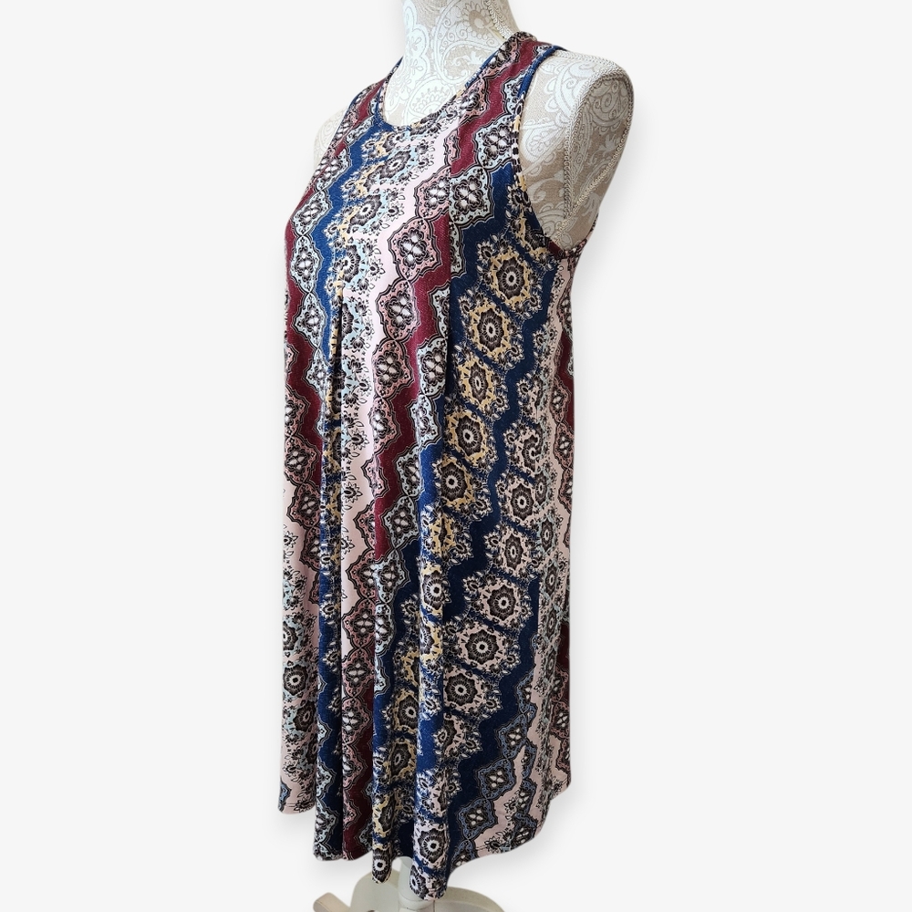 BCBGenerarion Bohemian Paisley Festival Summer Dress Size XS